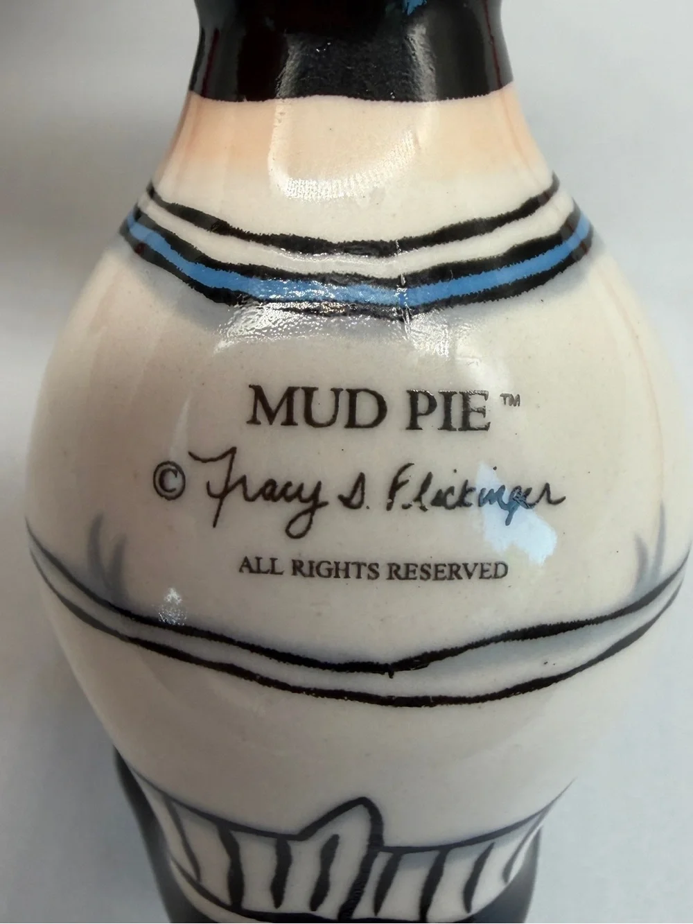 Vintage MudPie Bon Appetite Fat Chef Salt & Pepper Shakers 3.5” Tall - Picture 5 of 8